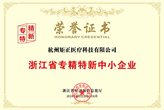 浙江省专精特新中小企业